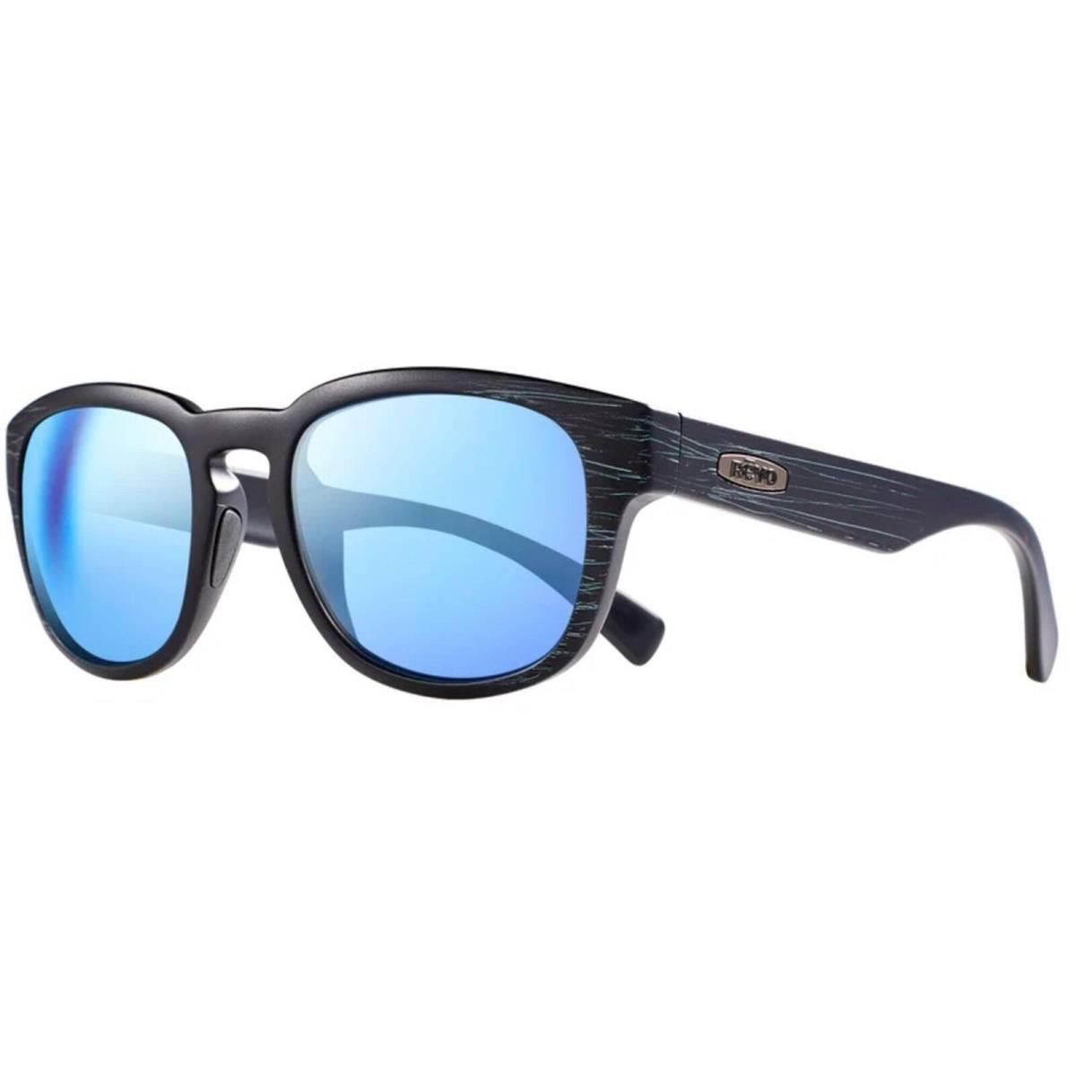 Revo Unisex Sunglasses Zinger Matte Black Scratch Full Rim Frame 1054 01 BL