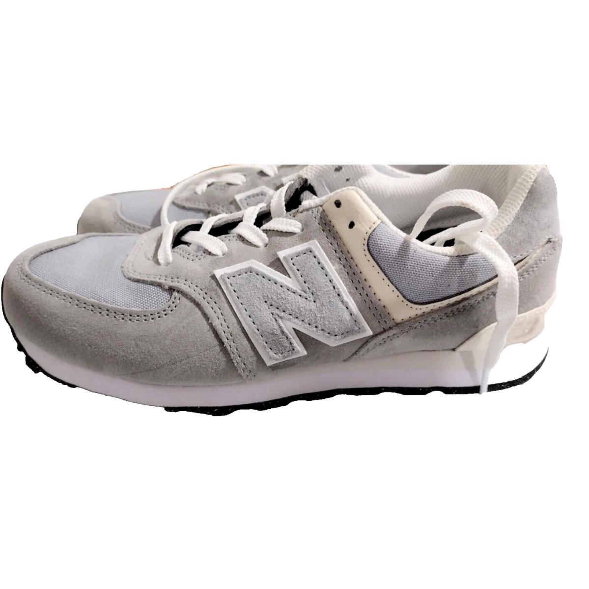 New Balance 574 Classic Unisex Kids Shoes Sneakers Core - Grey/white Kids Size 5