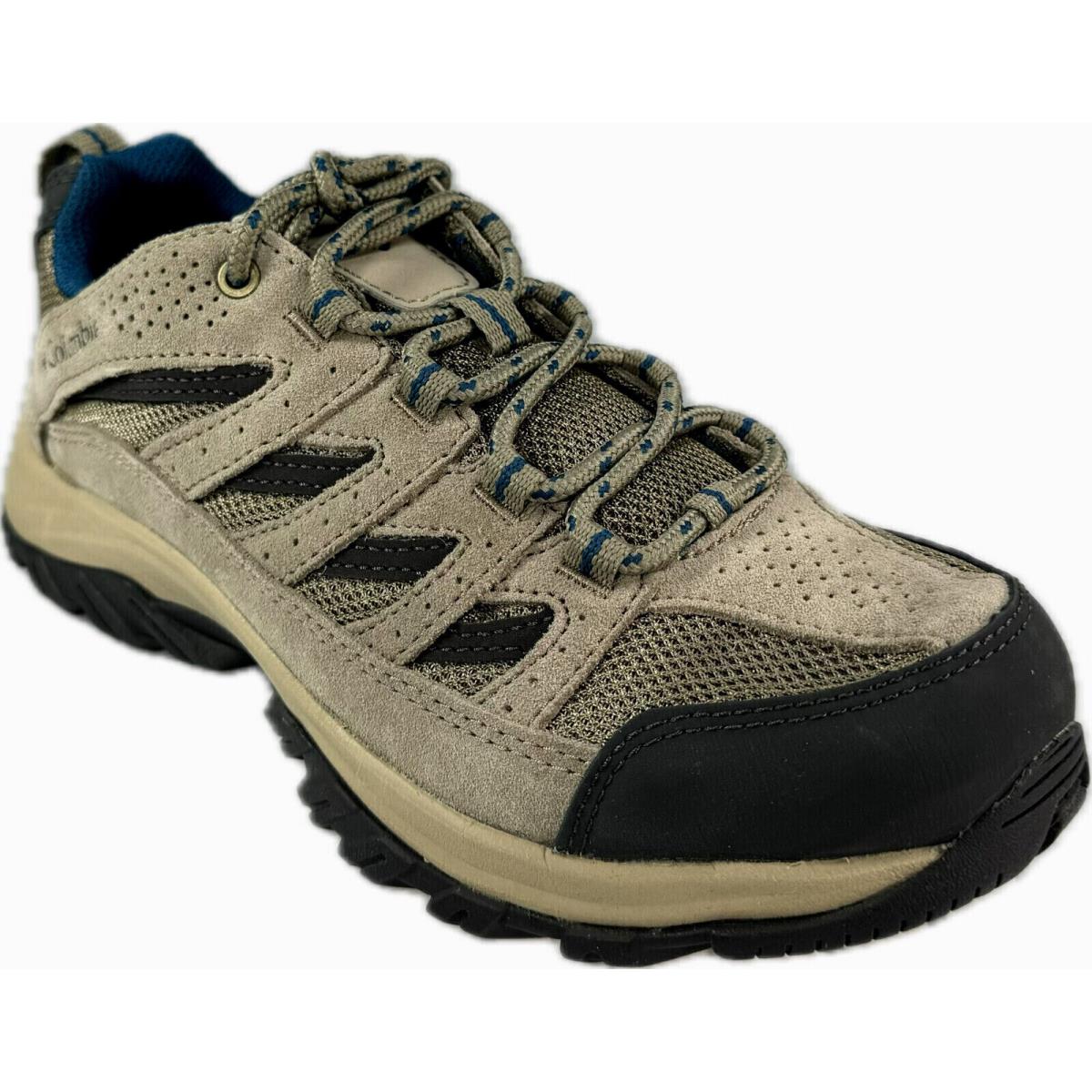 Columbia Women`s Crestwood Low Trail Hiking Shoes BL4595-227 - Pebble-Lagoon