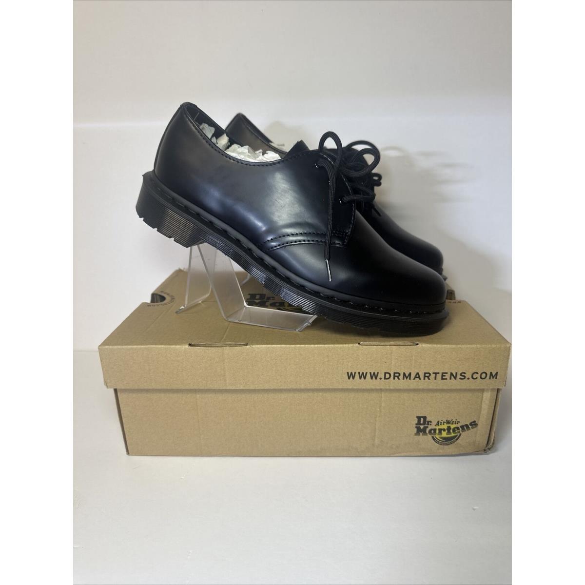 Dr Martens 14345 Black Leather Oxford Shoes Very Clean Sz 10 Men`s Grunge