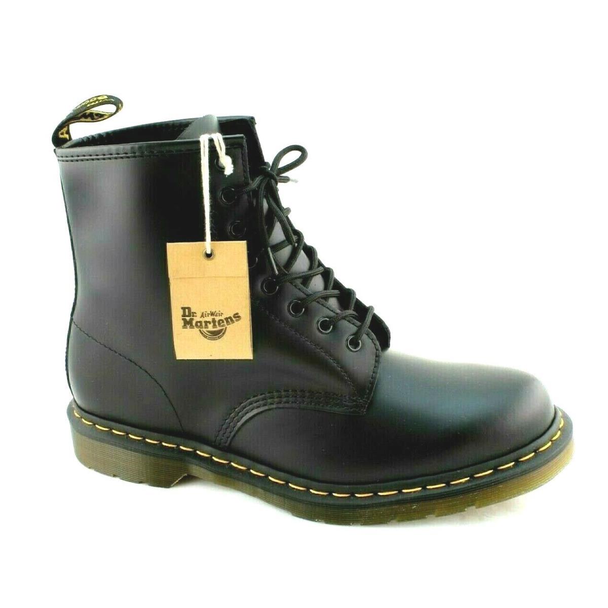 DR Martens 1460 Size 14 Black Smooth Leather 8 Eye Men`s Boots Retail