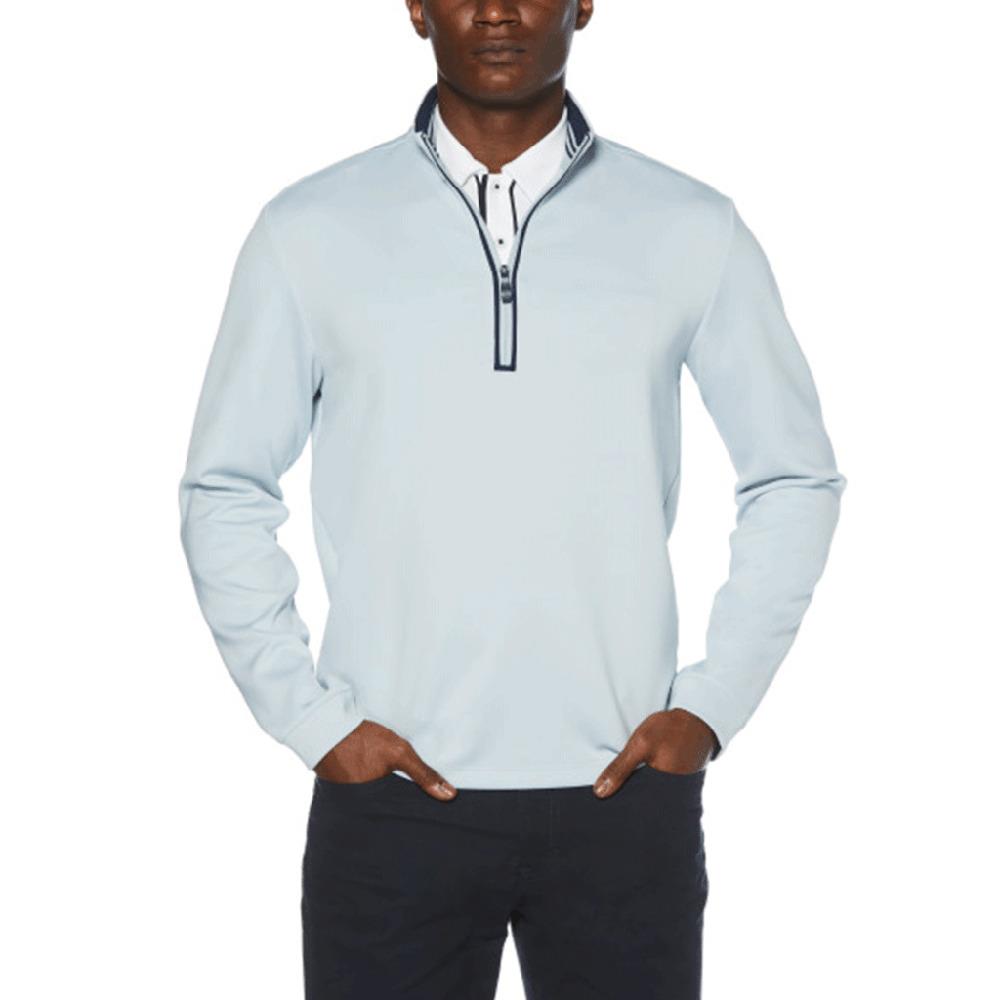 Original Penguin Unisex Clubhouse Mock Pullover OGKSA049 PEARL BLUE