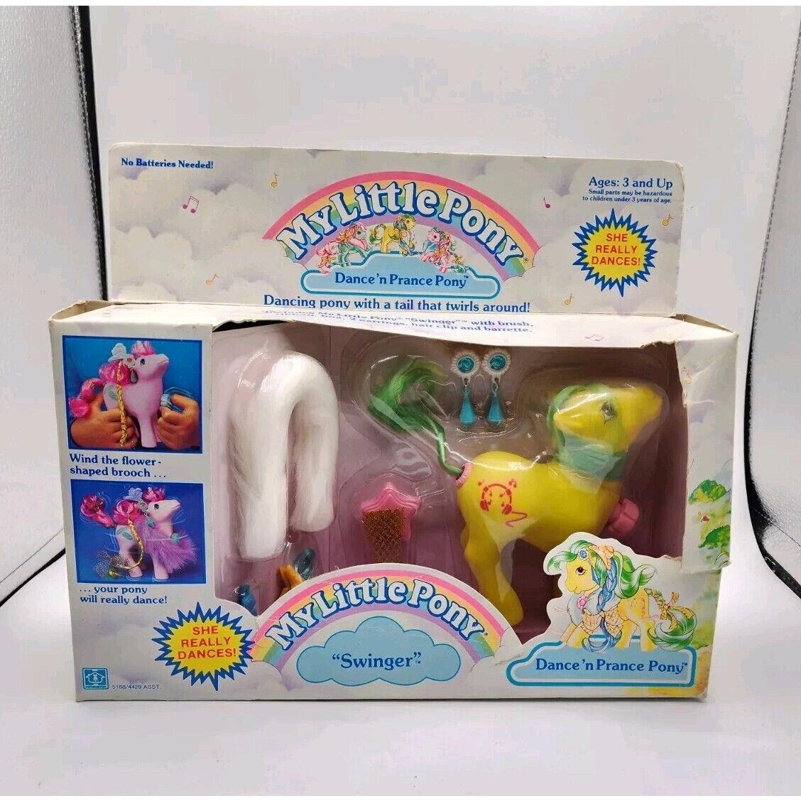 Vintage 1988 Hasbro G1 My Little Pony Dance N Prance Pony Swinger Mlp Toy