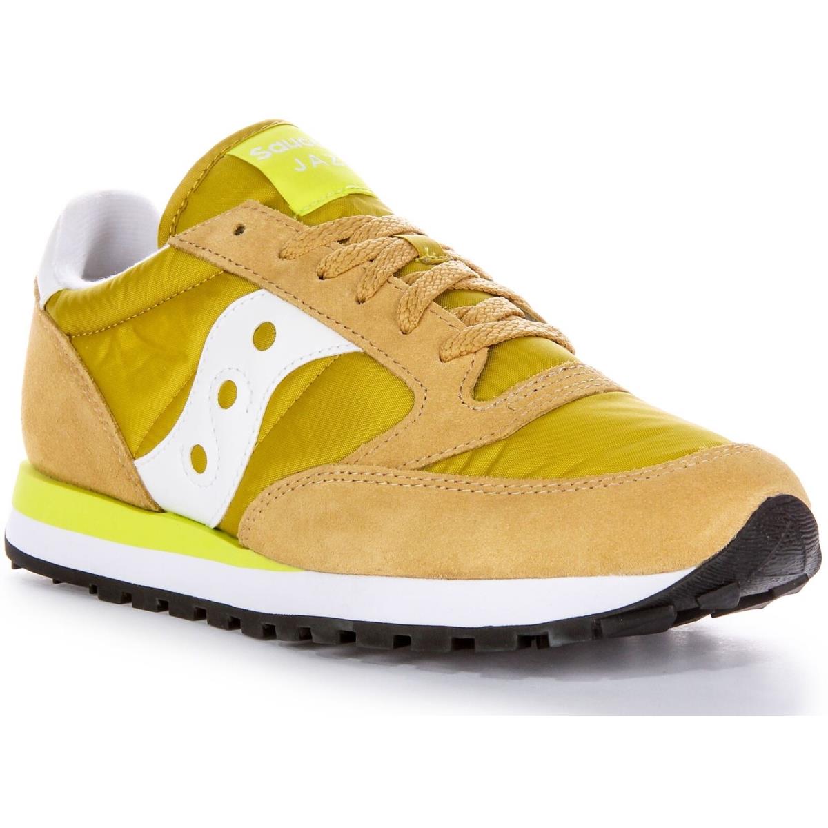 Saucony Jazz Mens Sneaker In Mustard Size US 6 - 13 MUSTARD