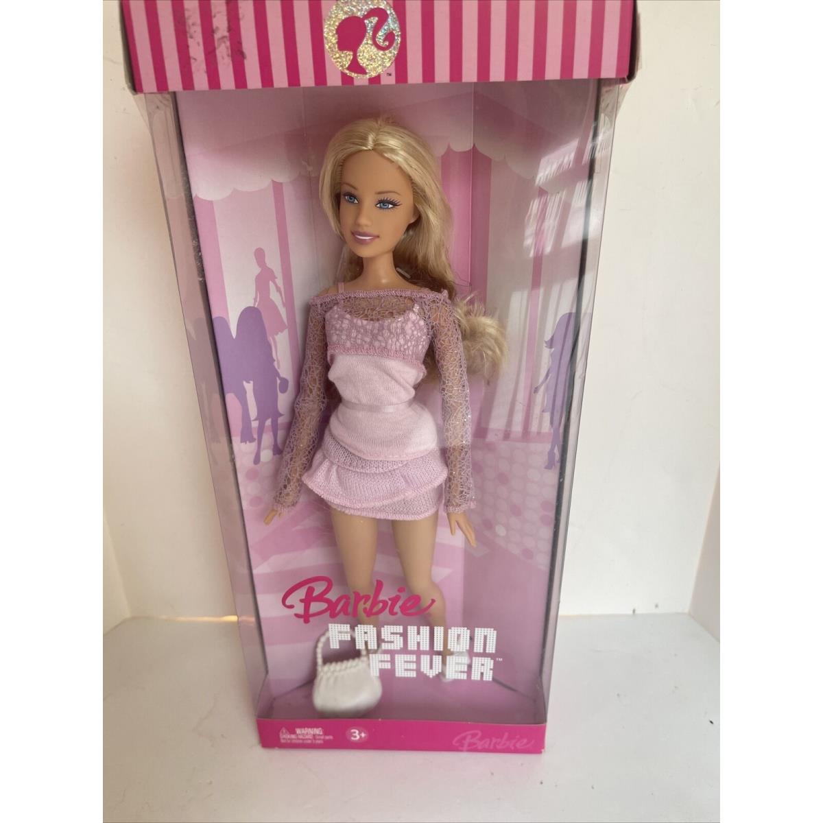 2006 Barbie Fashion Fever Doll Barbie Smart Stylish Friendly