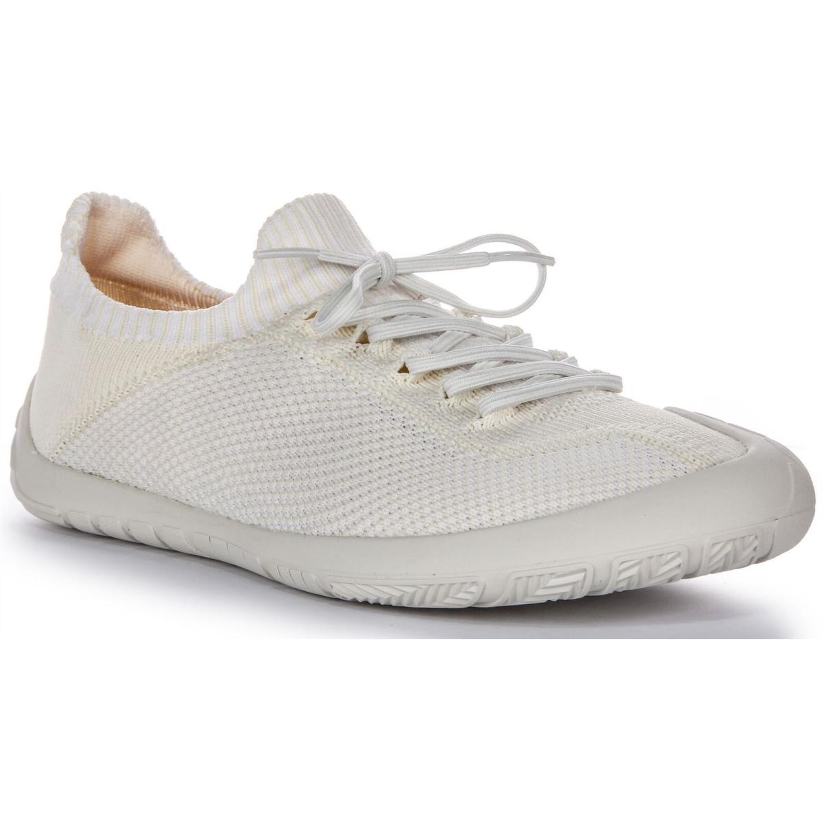 Camper Peu Path Ergonomic Design One Piece Knit Mens Sneaker White US 6 - 13