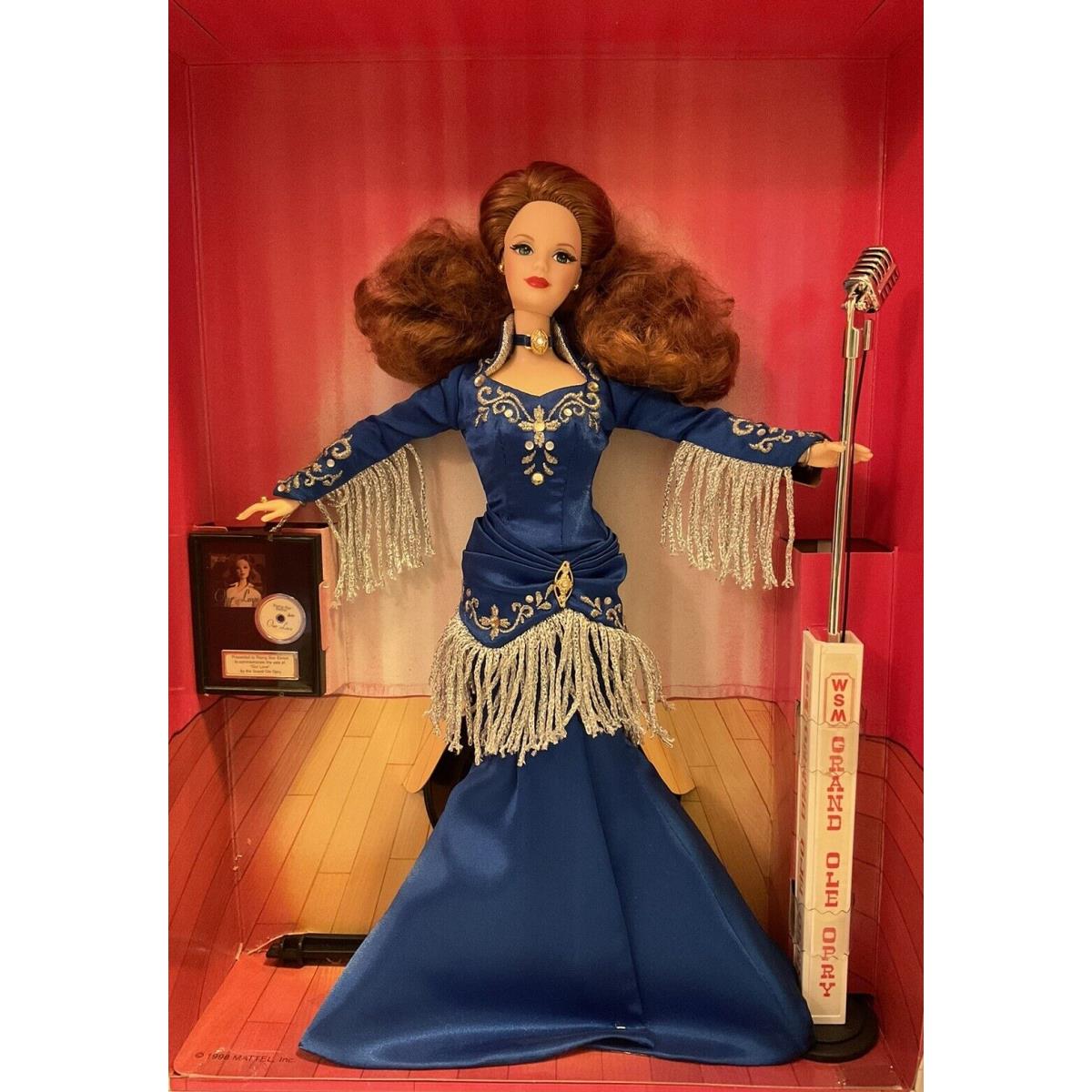 Grand Ole Opry Collection Rising Star Barbie Doll Collector Edition W/ CD