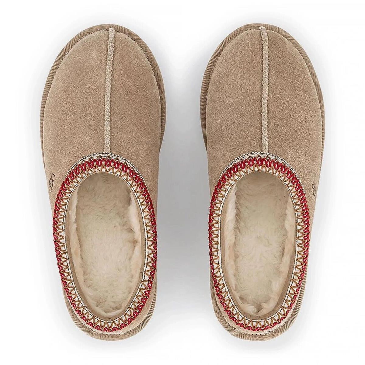 Ugg Women`s Tasman Braid Slipper Shoes Cherry Beige 5955 - Beige