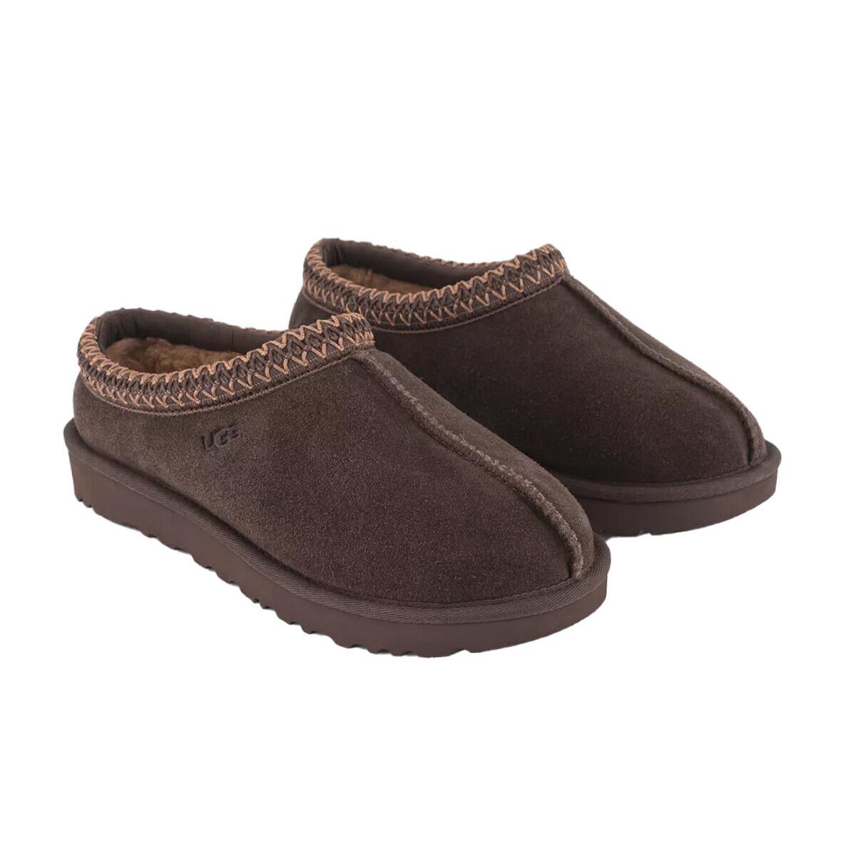 Women`s Ugg Brand Tasman Burnt Cedar Shoes Slippers Sandals 5955