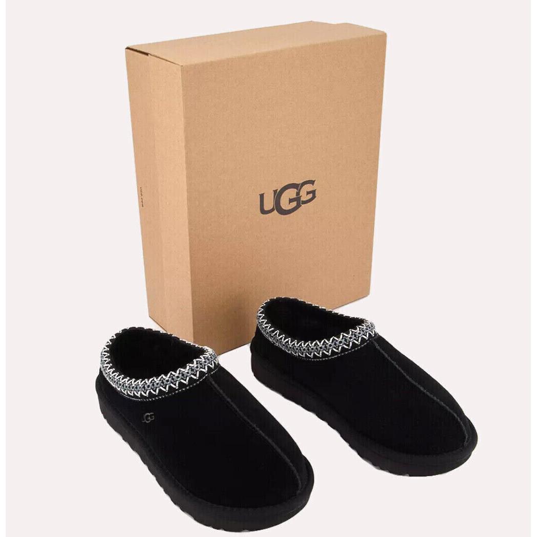 Women`s Ugg Brand Tasman Black Shoes Slippers Sandals 5955