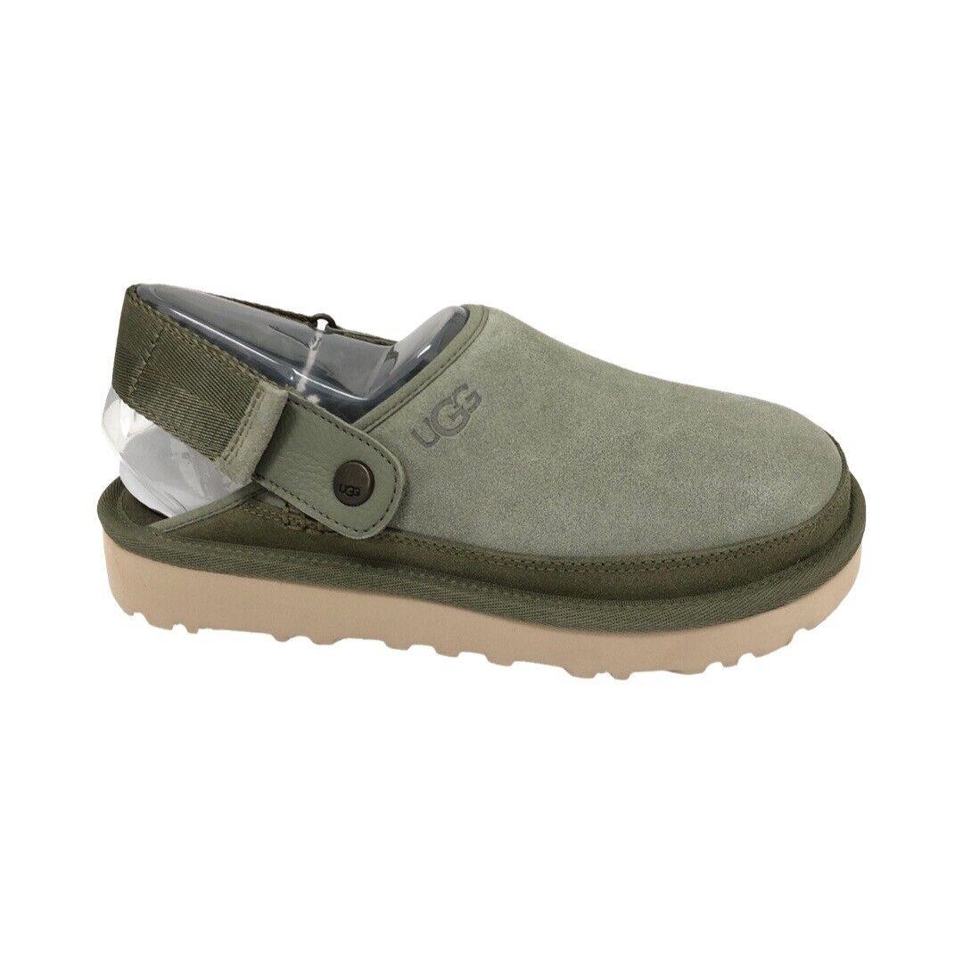 Ugg Men`s Goldencoast Shaded Clover Suede Shoes Clogs 1142172