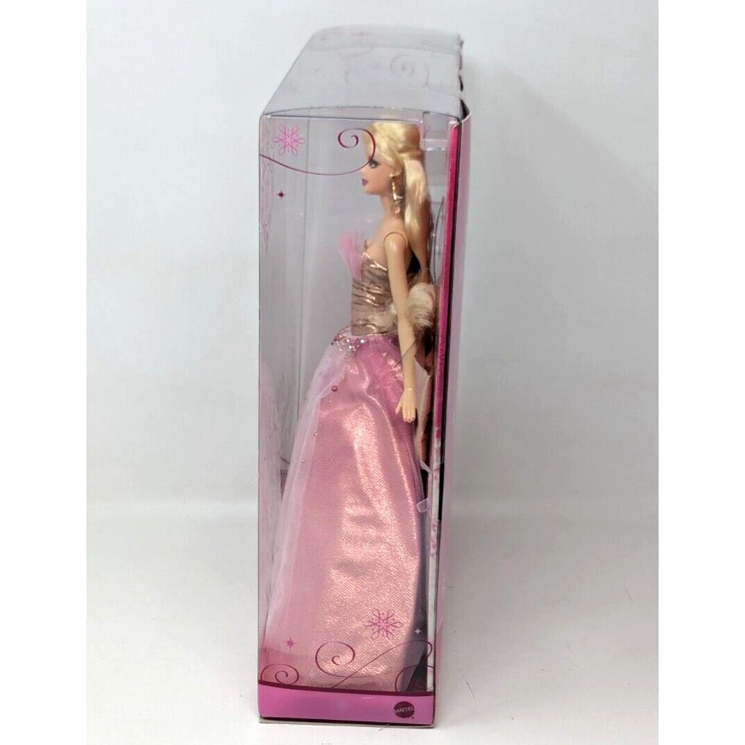 Vintage 2009 Mattel Holiday Barbie 50th Anniversary Pink N6556 Doll Toy DM24