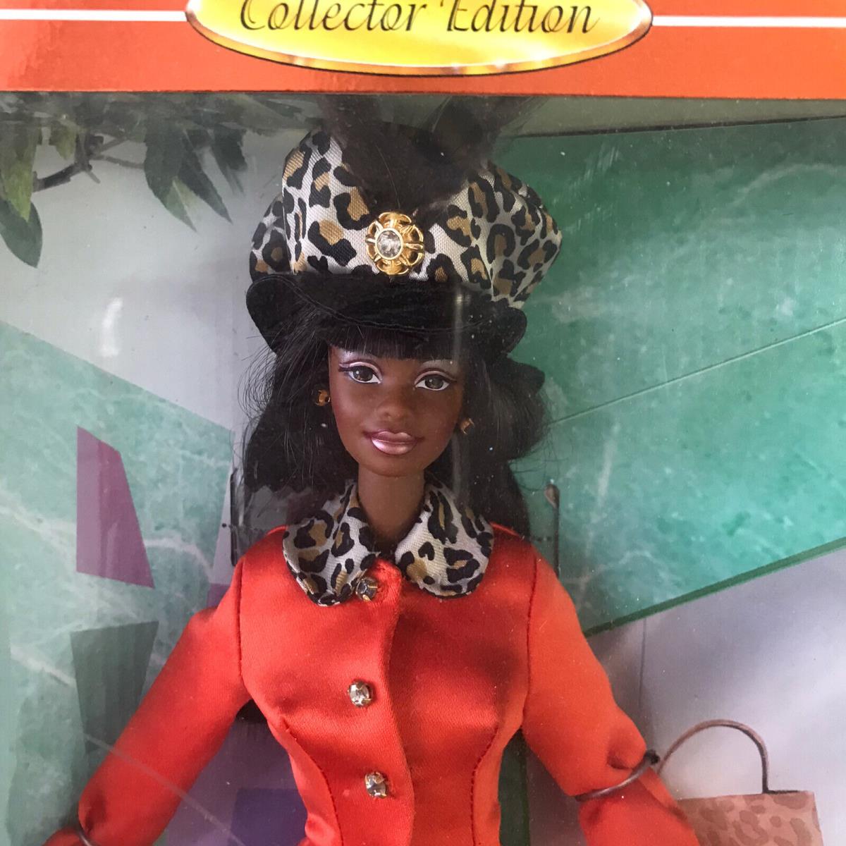 Tangerine Twist 1997 Barbie Doll Collector Edition Black Fashion Savvy Mattel - Doll Hair: Black, Doll Eye: Brown