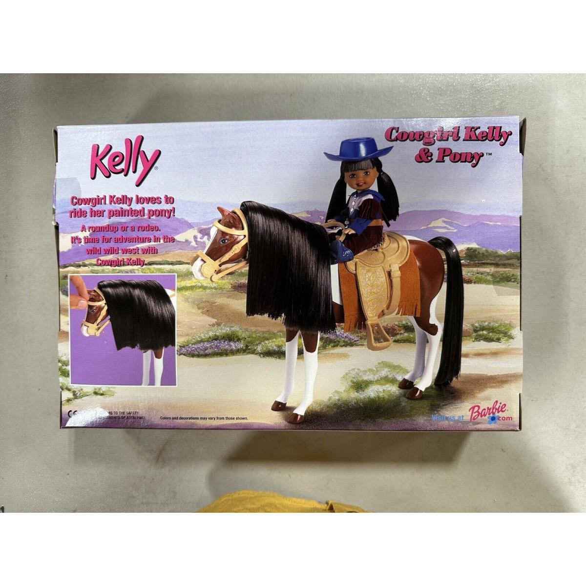 Barbie Little Sister Kelly Cowgirl Kelly Pony Toys Are Us Exclusive 2001 C24