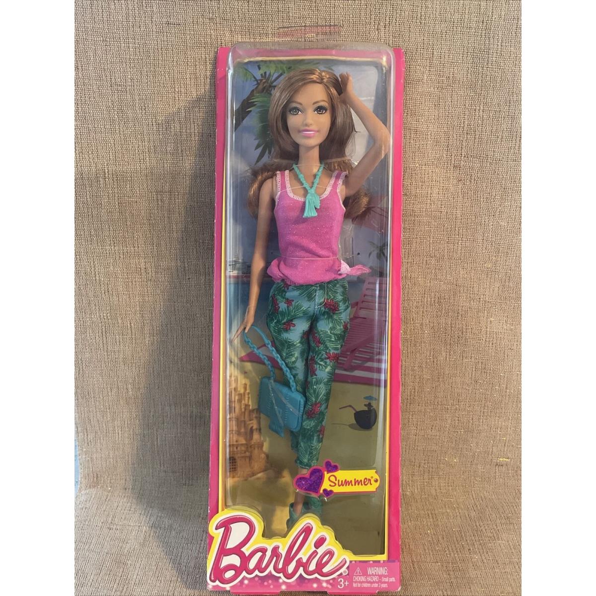 Mattel Barbie Doll Fashionistas Summer Nrfb Rare