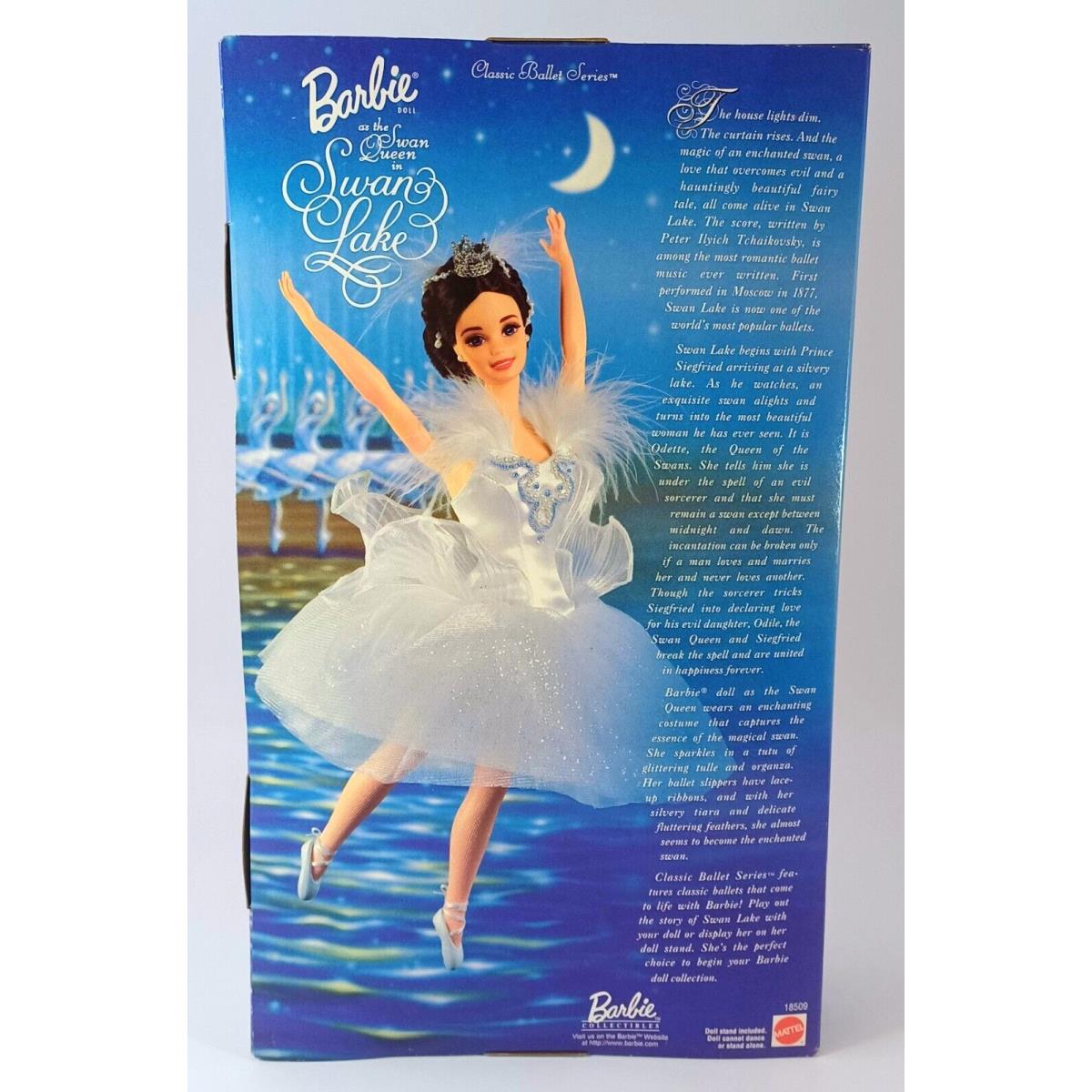 Barbie 1997 Coll. Ed Classic Ballet Series Swan Lake Queen Nrfb Mattel 18509