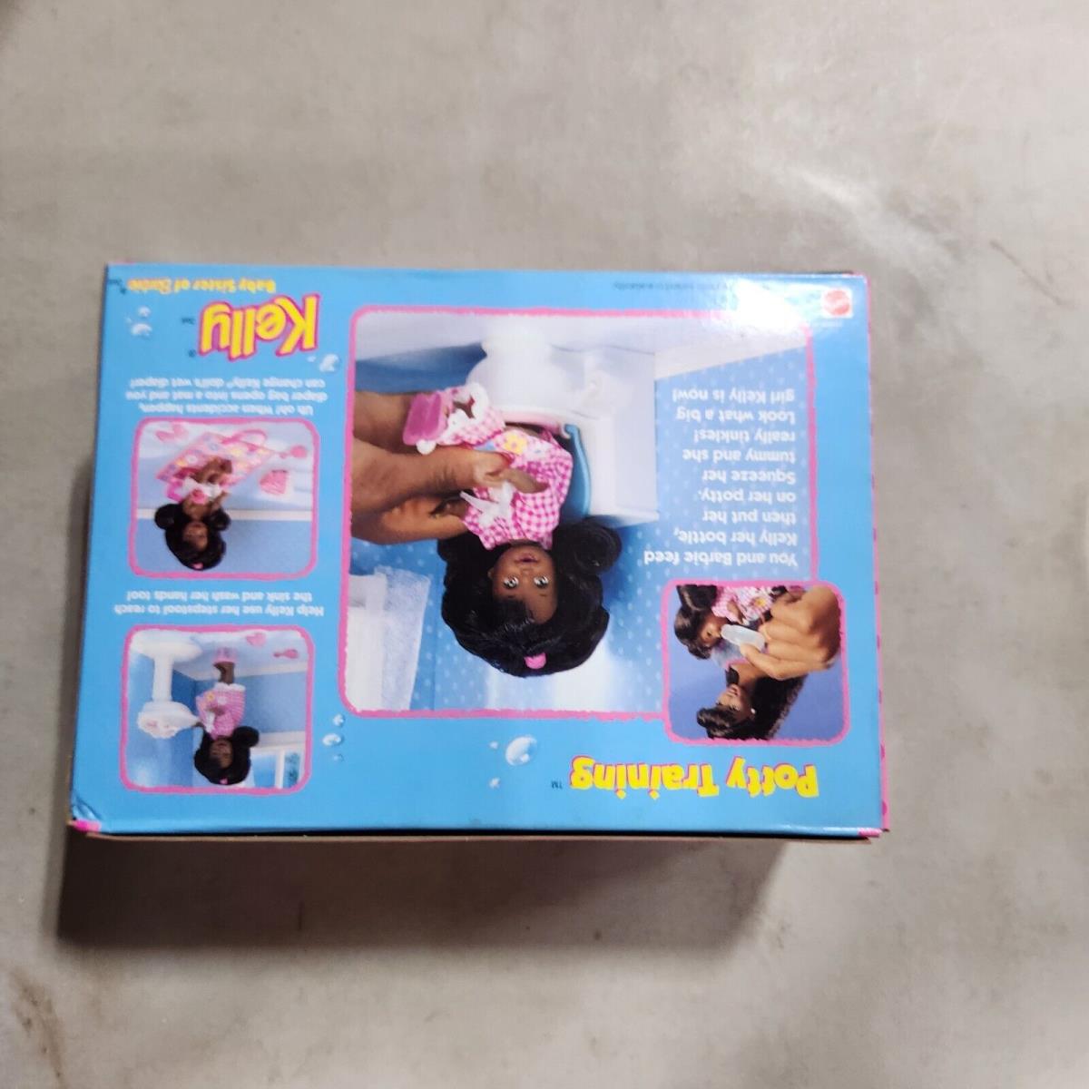 1996 Mattel Potty Training Kelly AA Doll Set Baby Sister OF Barbie C18