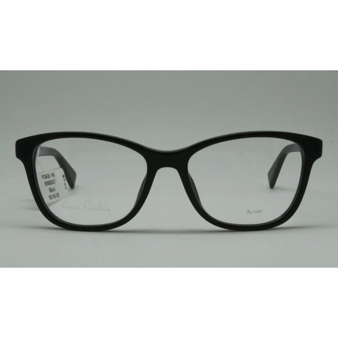 Black Pierre Cardin PC 8428 Eyeglasses RX 53-16-135 Frame Retail