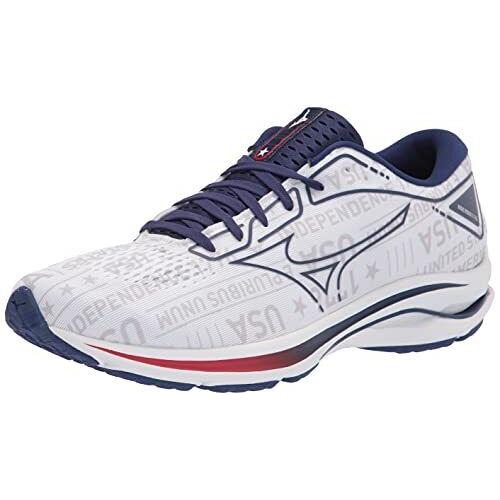 Mizuno Men`s Wave Rider 25 White 7 - White