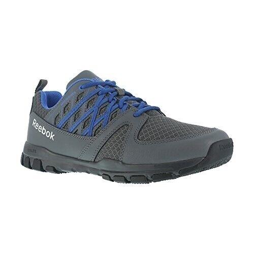 Reebok Mens Sublite Work Esd Work Shoe Grey/blue - Rb4012 Grey/blue - Grey/Blue