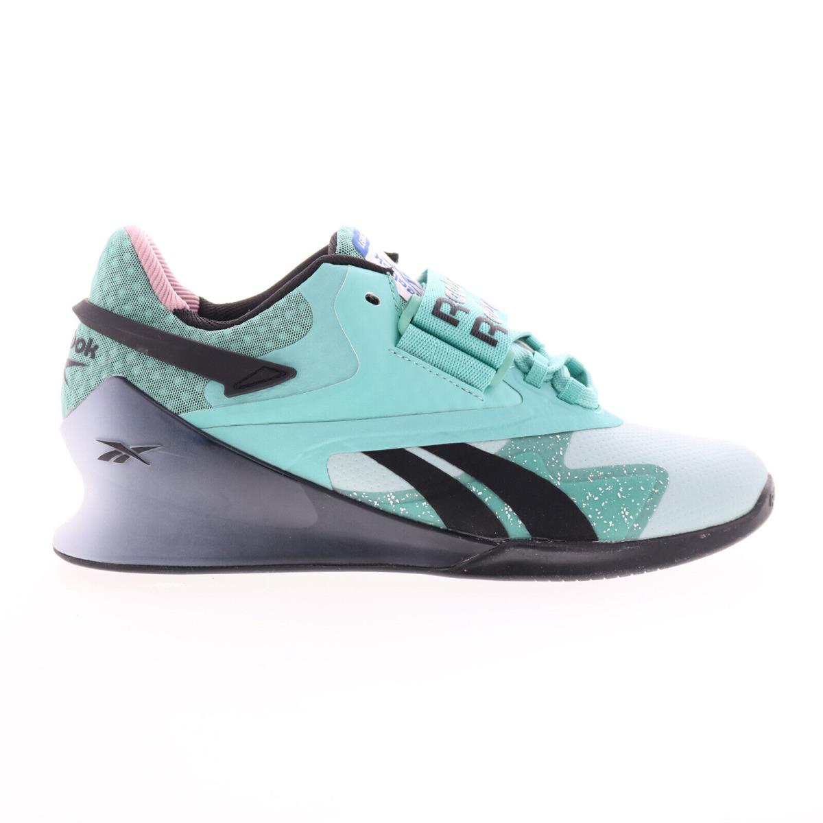 Reebok Legacy Lifter II Womens Blue Synthetic Athletic Weightlifting Shoes - Blue