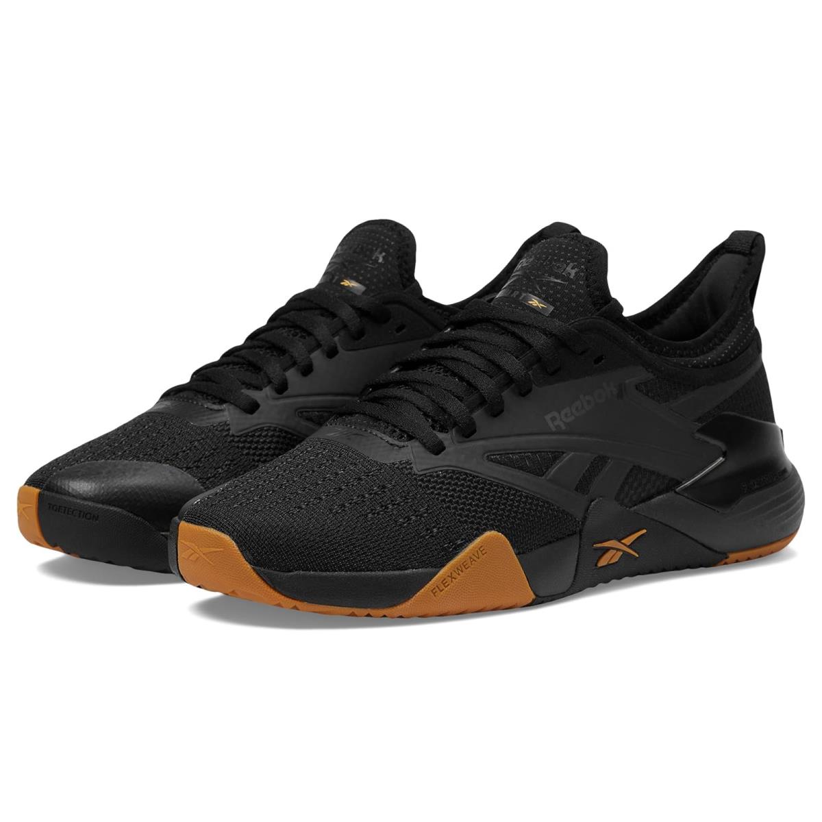 Unisex Sneakers Athletic Shoes Reebok Nano Court - Black/Grey/Heritage Gold