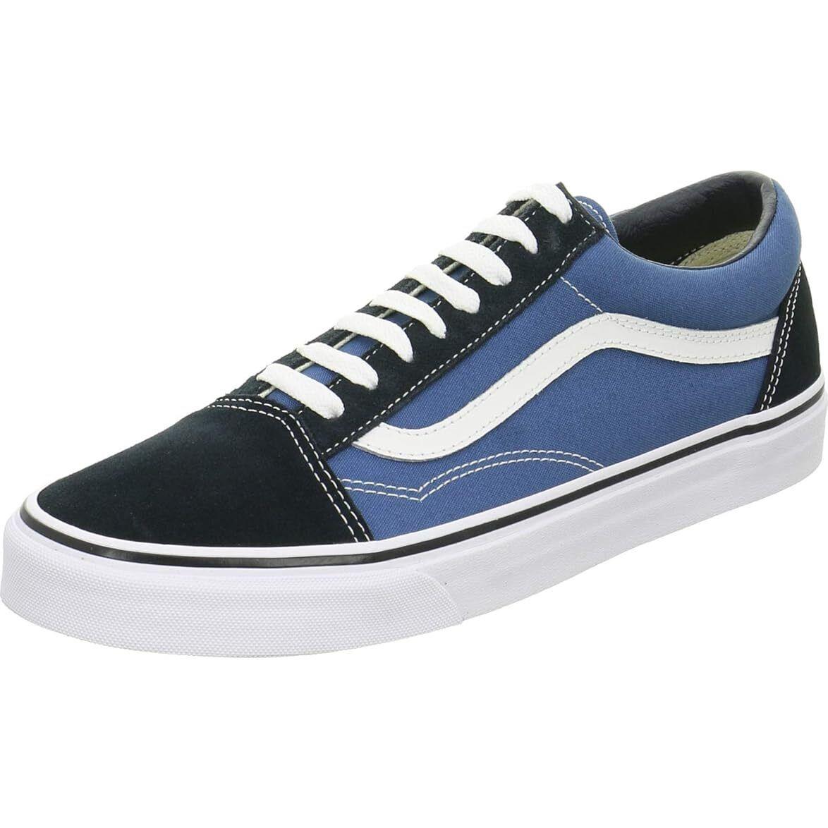 Vans Old Skool Unisex Adults` Low-top Trainers Skate Sneakers Navy