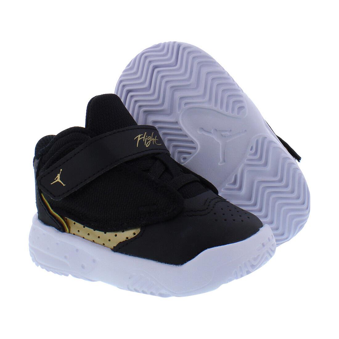 Jordan Max Aura 4 Infant/toddler Shoes Size 4 Color: Black/gold - Black/Gold, Main: Black