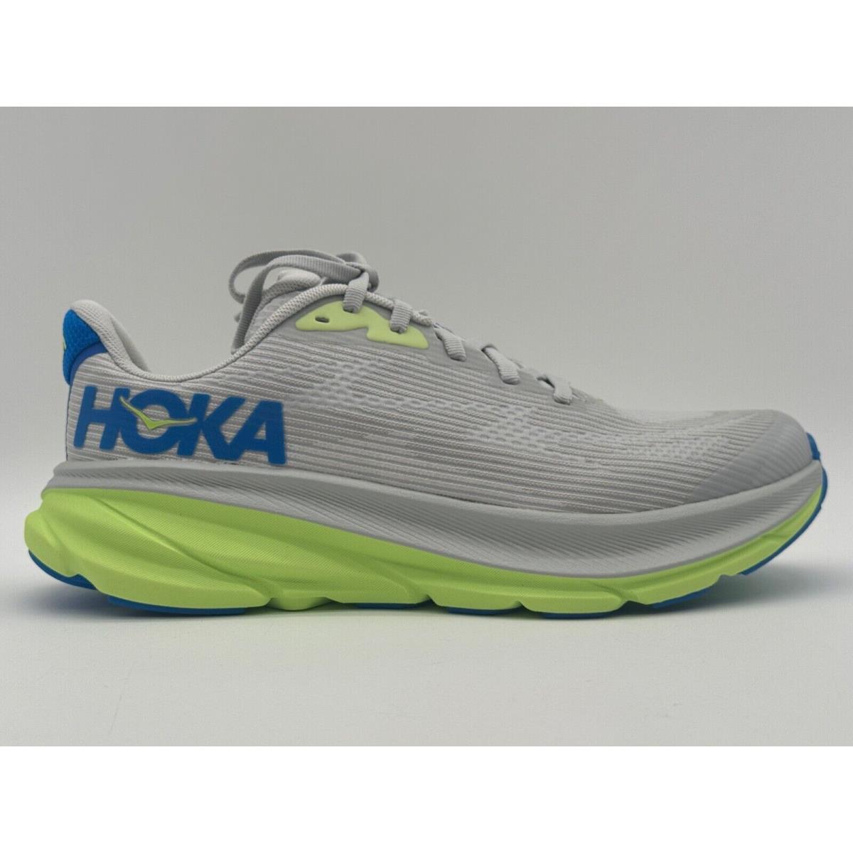 Hoka One One SZ 5 MD Men Y Clifton 9 Youth IN Gray 1131170