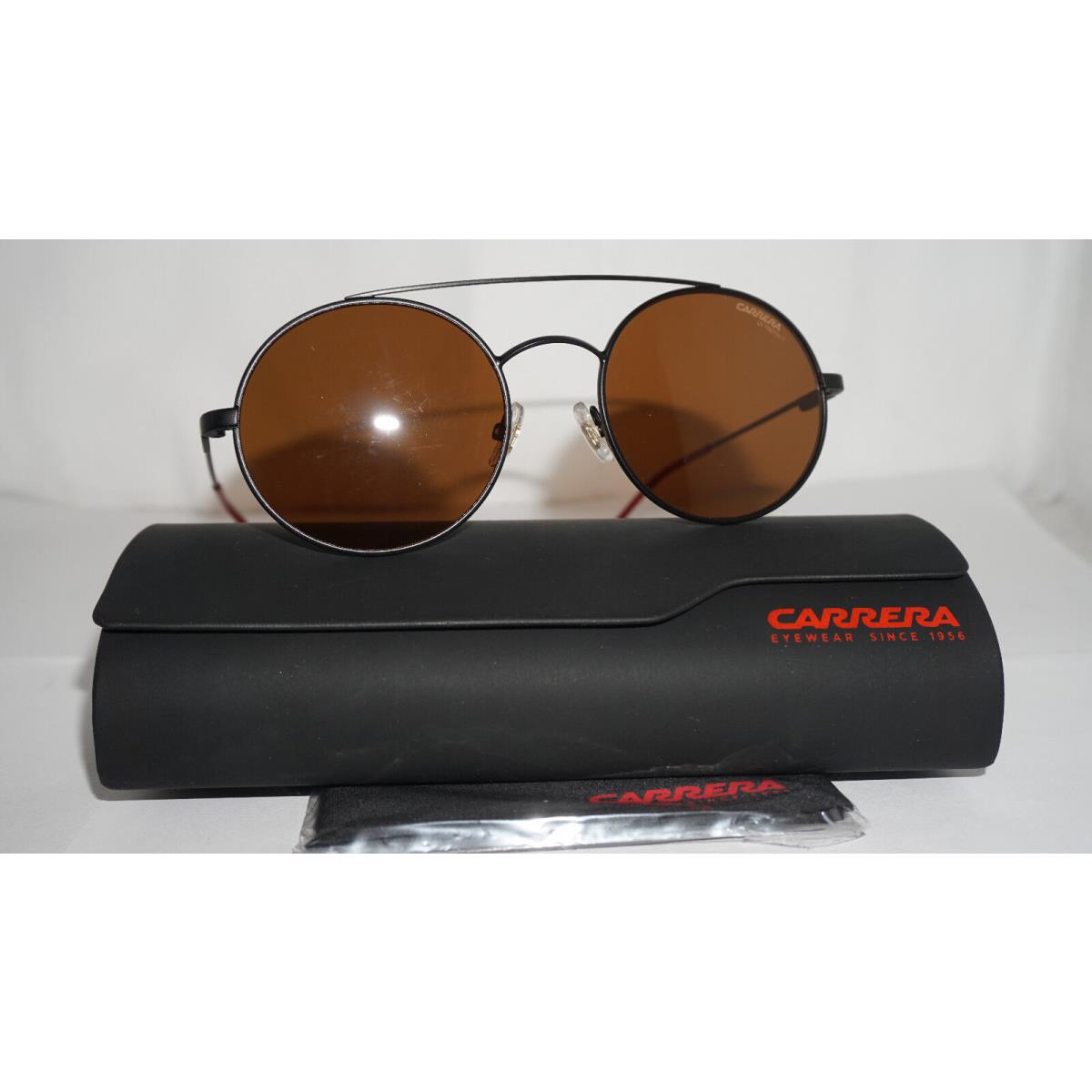 Carrera Sunglasses Round Matte Black Brown 2004T/S 00370 51 19 135