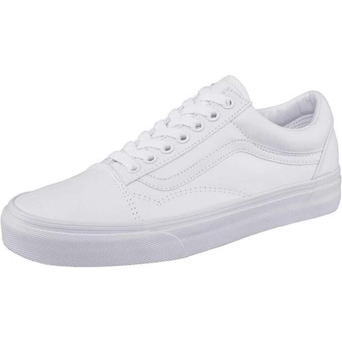 Vans Old Skool tm Core Classics True White Men`s 6.5 Women`s 8 Medium - White