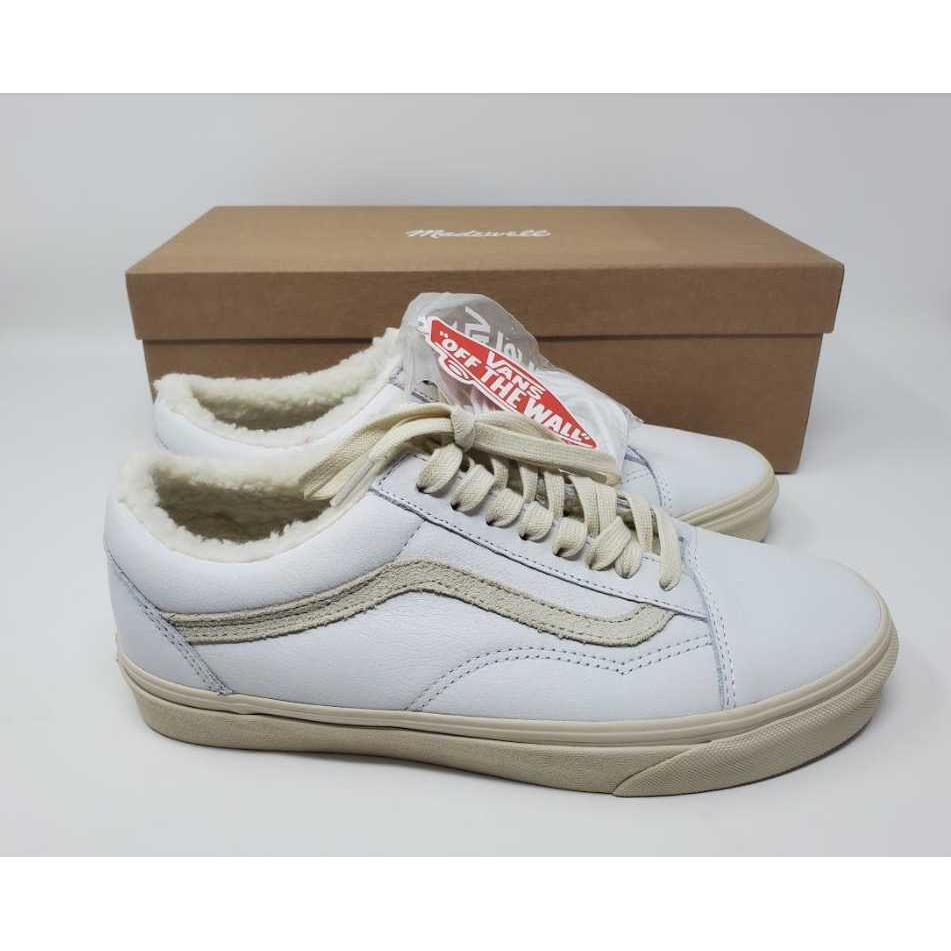 Women`s 10 Vans For Madewell Old Skool Sherpa Sneakers