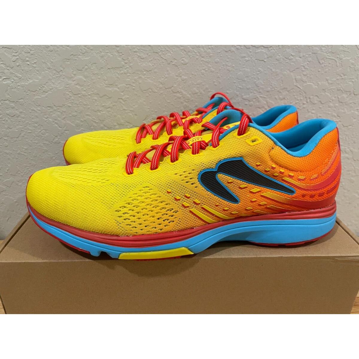Newton Ton Fate 8 Men`s Running Shoes Yellow US 11.5