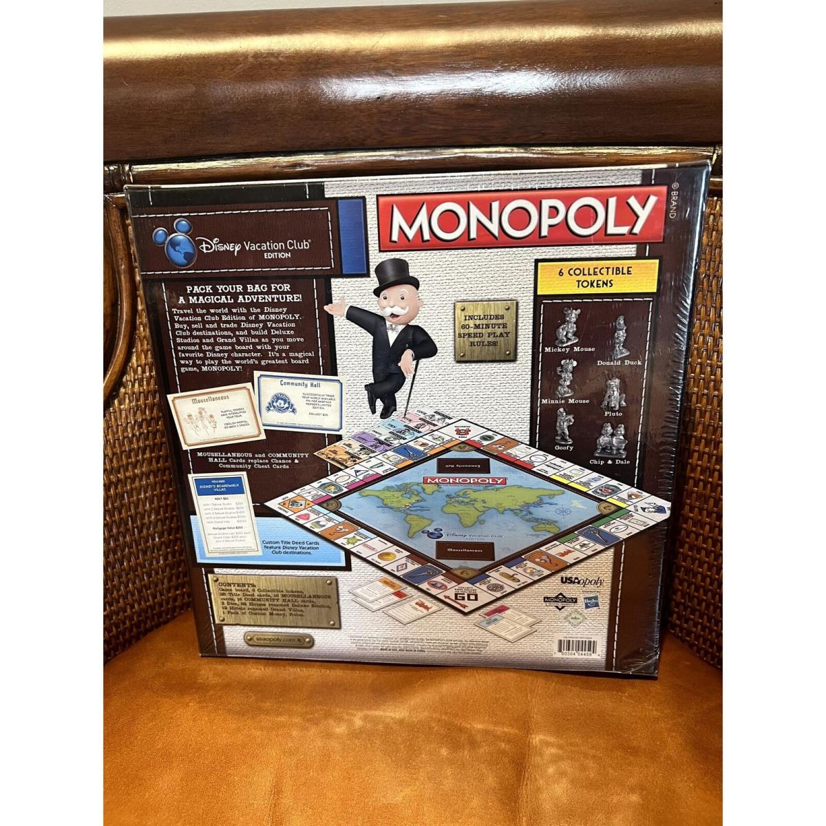 Disney Vacation Club Edition Monopoly Game