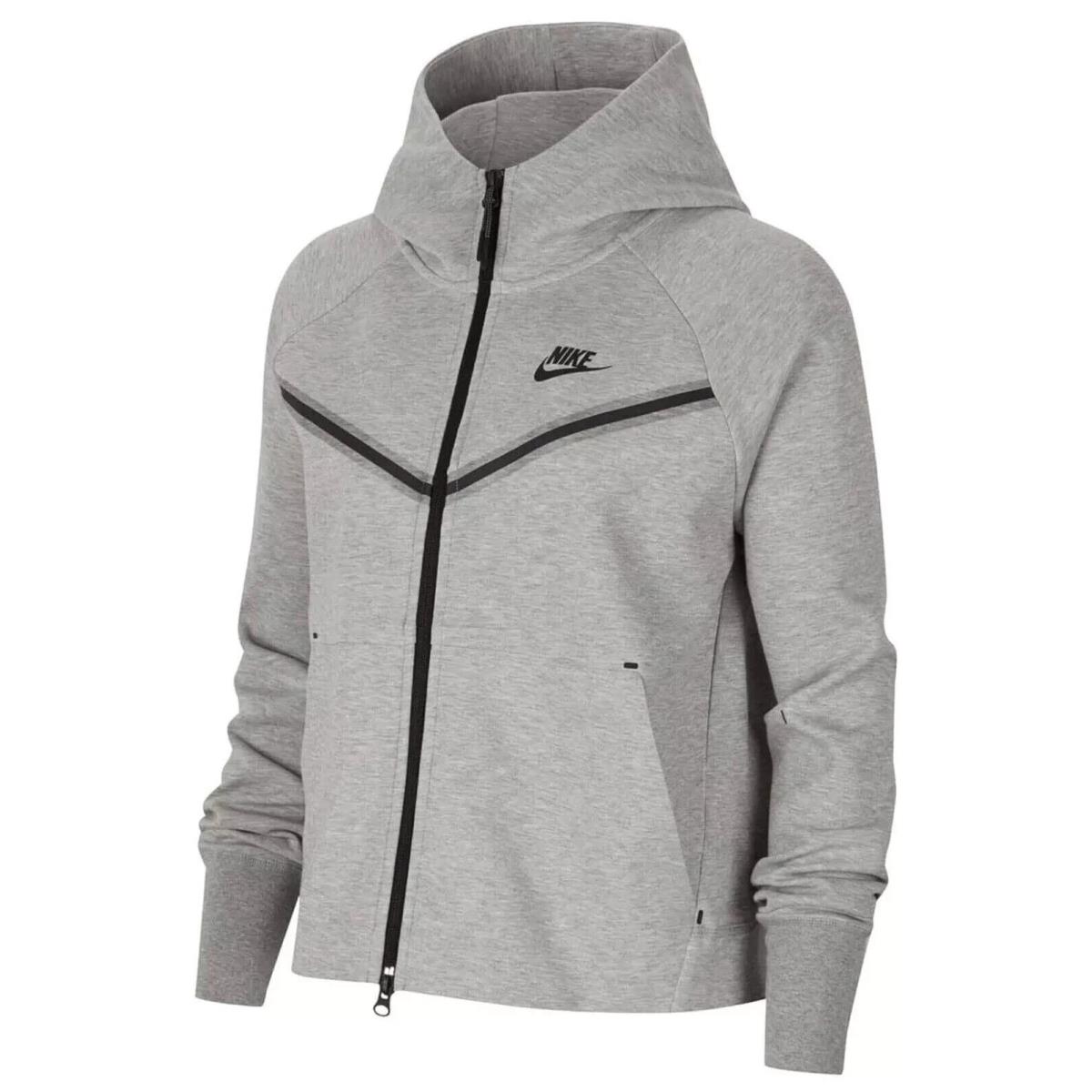 Nike Sportswear Tech Fleece Windrunner CW4298-063 Womens L-tall Heather