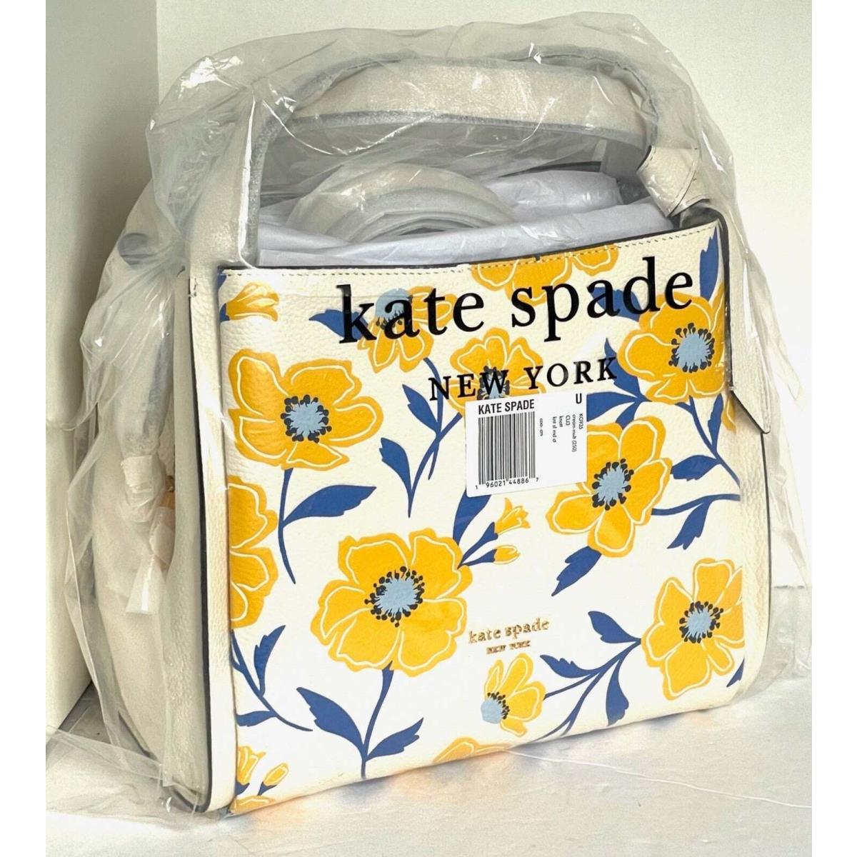 Kate Spade Knott Sunshine Floral Medium Crossbody Tote Cream Yellow Orgpkg