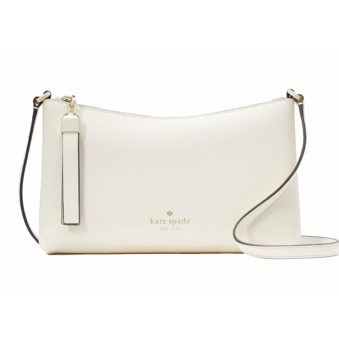 New Kate Spade Sadie Crossbody Saffiano Leather Meringue with Dust Bag