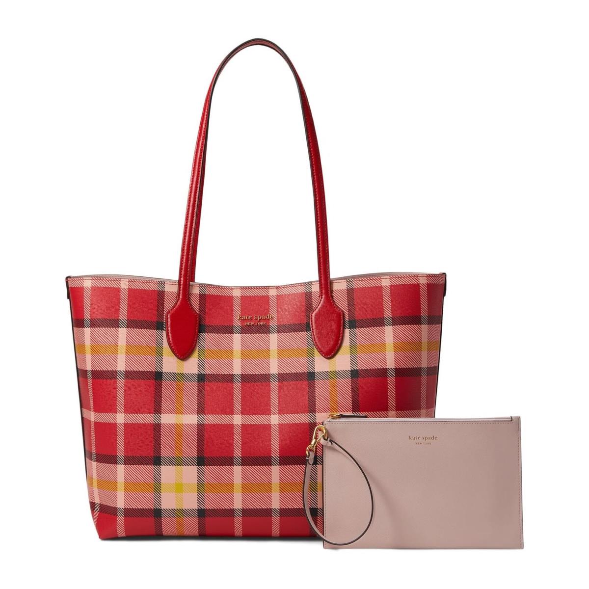 Kate Spade New York Engine Red Multi Bleecker Museum Women Totes