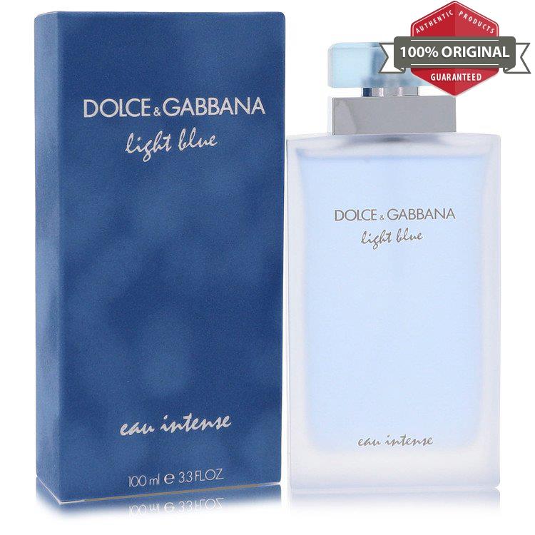 Light Blue Eau Intense Perfume 3.3 oz Edp Spray For Women by Dolce Gabbana