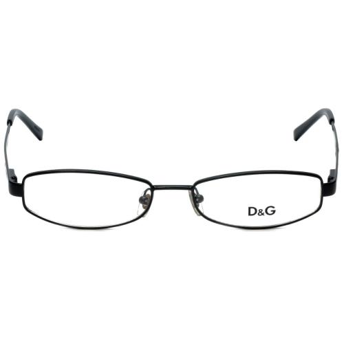 Dolce Gabbana Designer Reading Glasses DG5050-01-51mm Black Metal Choose Power