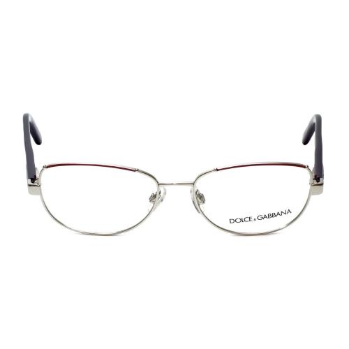 Dolce Gabbana Designer Reading Glasses DG1181-279 in Silver 53mm