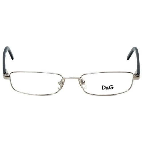 Dolce Gabbana Designer Reading Glasses DG5007-061-52 in Silver/black 52mm