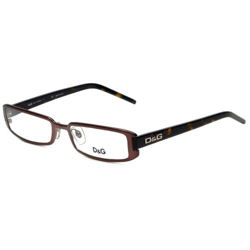 Dolce Gabbana Designer Reading Glasses DG5059-152 in Dark Havana 52mm