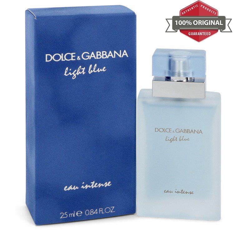 Light Blue Eau Intense Perfume .84 oz Edp Spray For Women by Dolce Gabbana