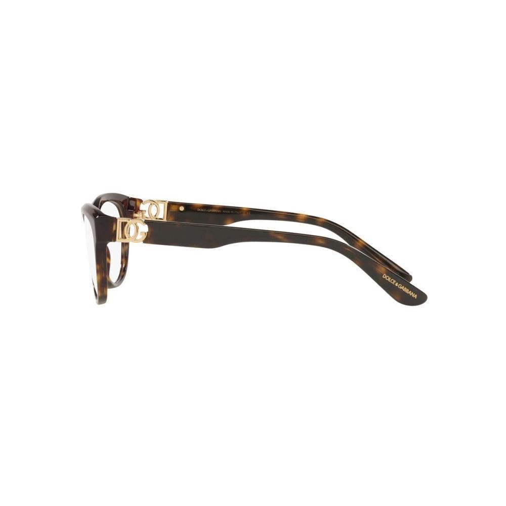 Dolce Gabbana DG3342-502-53 Havana Eyeglasses