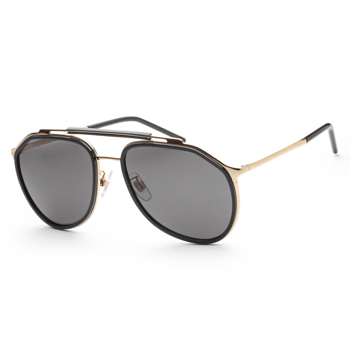 Dolce Gabbana Men`s DG2277-02-87 Fashion 57mm Gold/black Sunglasses