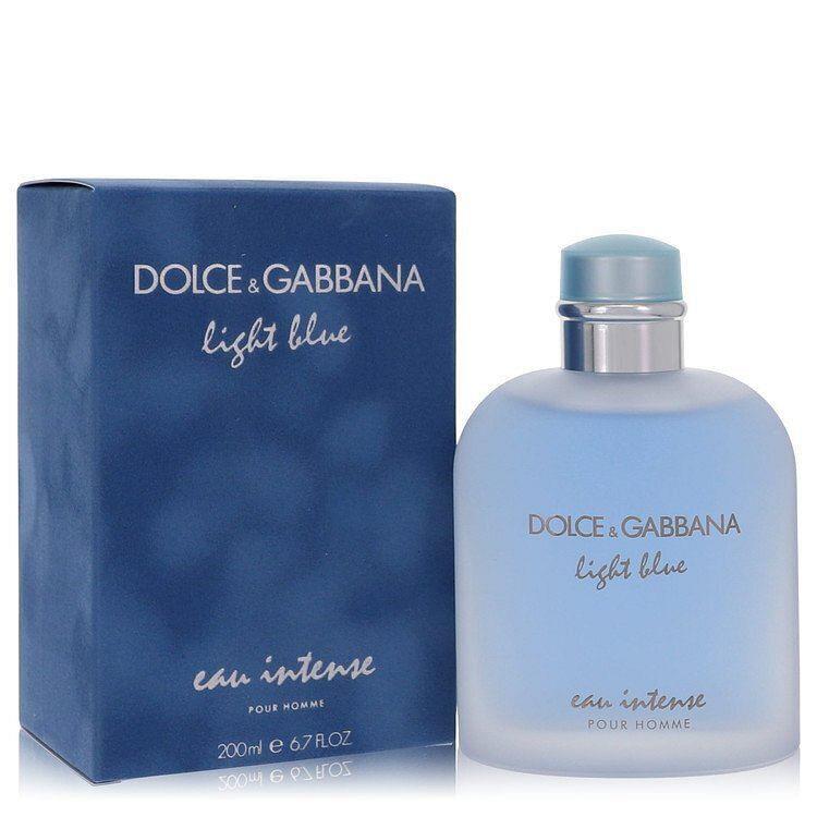 Light Blue Eau Intense by Dolce Gabbana Eau De Parfum Spray 6.7 oz Men