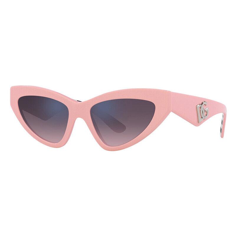 Dolce Gabbana DG4439 3098H9 Pink/rose Gradient Grey Blue Mirror