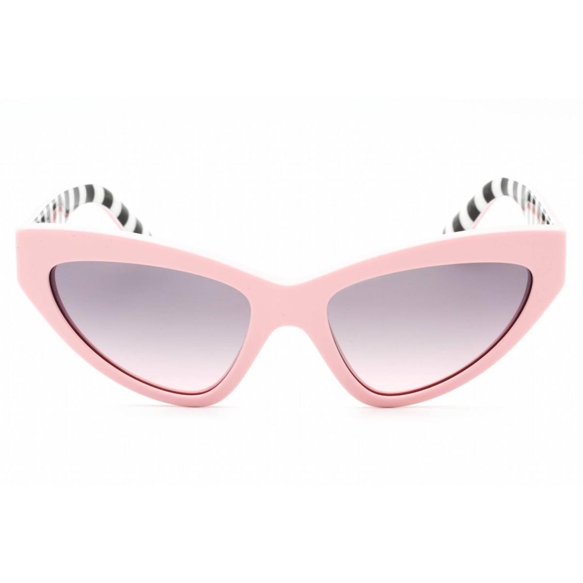 Dolce Gabbana Women`s Sunglasses Pink Full Rim Cat Eye Frame 0DG4439 3098H9