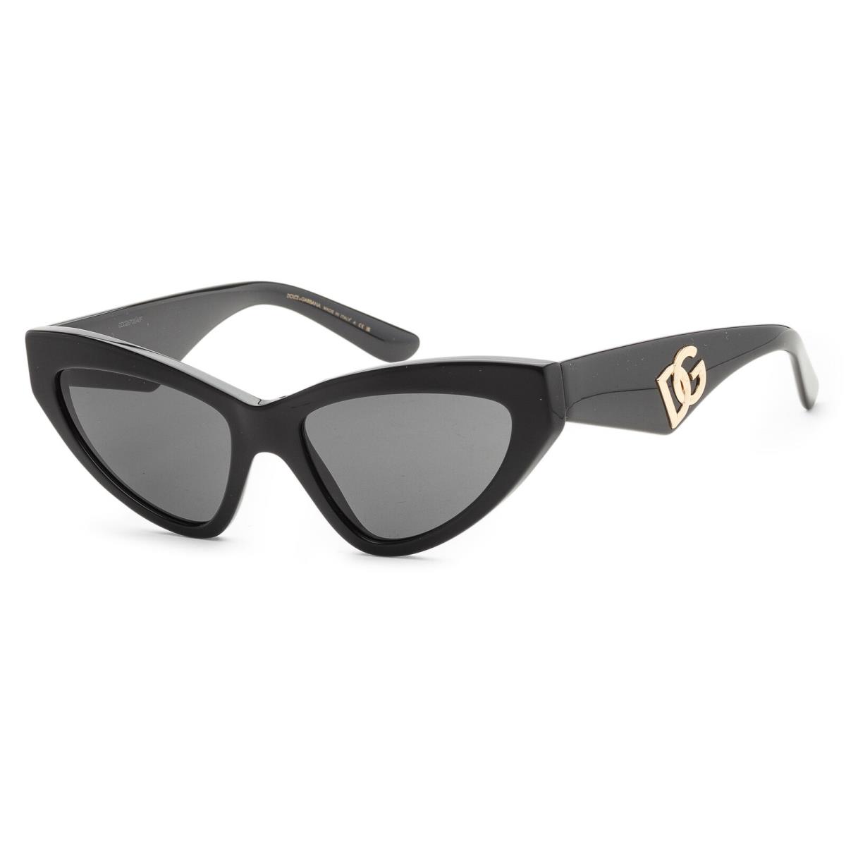 Dolce Gabbana Women`s 55mm Black Sunglasses DG4439-501-87-55